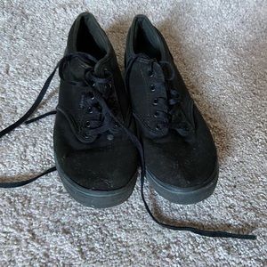Black Vans Low Tops
